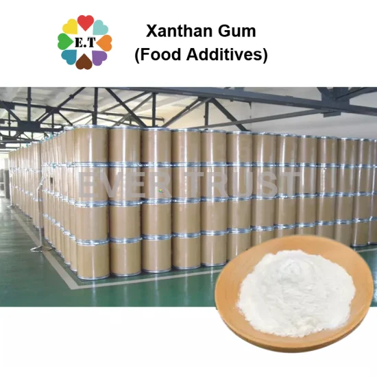 Prezzo del produttore degli additivi alimentari della gomma di xantano E415 Grado di perforazione per uso alimentare per addensanti nell'industria delle bevande alimentari e dell'olio